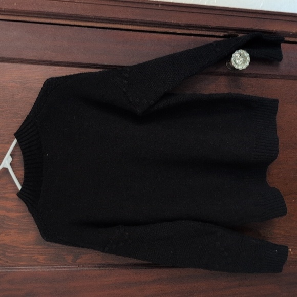 New With Tags Pink Clover Stitch Fix Gabriel Mock Neck Textured Sweater Size Med - Picture 4 of 6